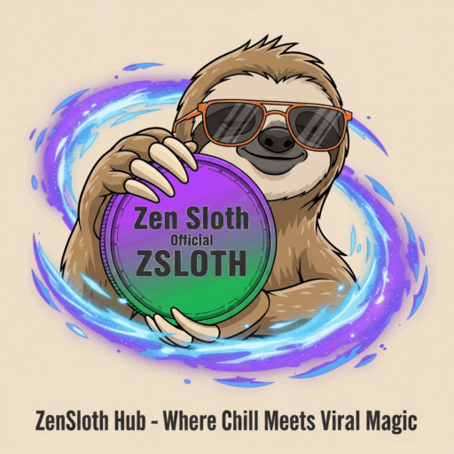 Zen Sloth Character